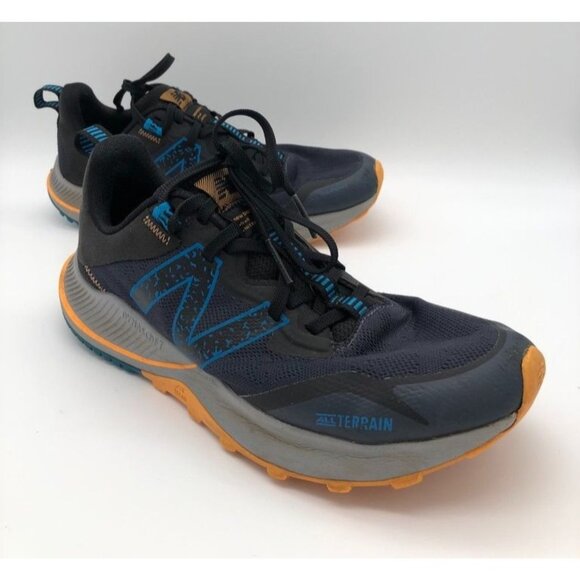 New Balance Nitrel V4 Trail Running Shoes Navy/Black Dynasoft MTNTRCS4 Mens 10.5 - Picture 1 of 9